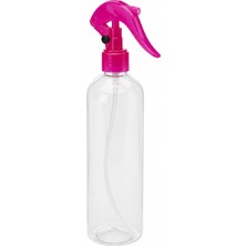 Nzm Store Plastik Sprey Şişesi, Boş, Şeffaf (Pembe)