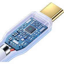 Nzm Store CA-8350 100W Type-C To Type-C Data-Şarj Kablo 5A 1.2m, Beyaz