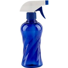 Nzm Store 350 ml Tombul Sprey Şişesi, Ince Sis Püskürtücü, Ergonomik Gövde, Kuaför Berber Saç Bakımı Kesimi, Ev Temizliği ve Bitki Çiçek Sulama Için Fısfıs (Burgu Mavi)