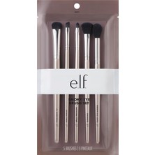 Nzm Store Dumanlı Göz Fırçası Seti, Sentetik, 5 Parça Set (82021) (Fırça Sapı Rengi Değişebilir)