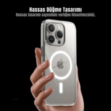Nzm Store Ahsen iPhone Ile Uyumlu Sararmaz Kılıf Sert Mika Şeffaf Telefon Kılıfı Magsafe ile Uyumlu Sararma Karşıtı Kristal Berraklığında Telefon Kılıfı, iPhone 14 Pro Max