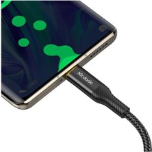 Nzm Store CA-2370 Iphone 3A Power Off Hızlı Data Şarj Kablo 1.2m-Siyah