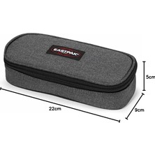 Nzm Store Oval Single Unisex Yetişkin Kalem Çantası Black Denim Standart