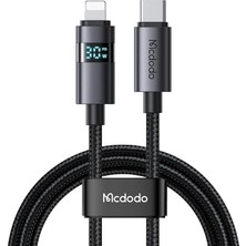 Nzm Store CA-6570 36W Type-C To Lightning 1.2m Hızlı Şarj Kablosu Siyah