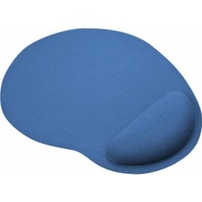 Nzm Store Bilek Destekli Mouse Pad Kumaş Yüzey Kaymaz Alt Taban Kullanıcı Dostu Şık ve Rahat Tasarım Fare Altlığı 23 cm x 19 cm (Açık Mavi)