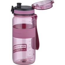 Nzm Store Tritan Su Matarası 650 ml Yenilenen Renkler Erik Kırmızısı