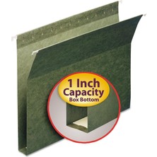 Nzm Store Kutu Alt Askılı Dosya Klasörü, 1" Genişletme, Mektup Boyutu, Kutu Başına 25 (64239)