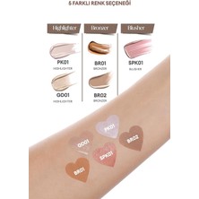 Nzm Store Mıssha Işıltılı Gül Kurusu Likit Allık – Parlak Görünümlü Apieu Juicy Pang Blusher Rose Dust (SPK01)