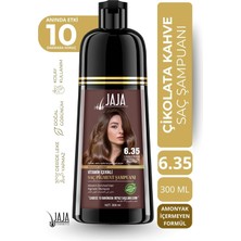 Nzm Store Saç Boyası Şampuanı Çikolata Kahve, Erkekler ve Kadınlar Için, Bitkisel Saç Boyası Şampuanı, Gri Saç Kapatıcı, Sülfatsız, 300 ml