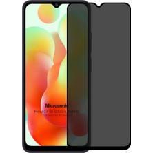 Nzm Store Xiaomi Redmi 12C Privacy 5d Gizlilik Filtreli Cam Ekran Koruyucu Siyah [redmi 12C ile Uyumlu Ekran Koruyucu]