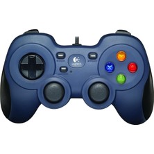 Nzm Store Logitech F310 Kablolu Oyun Pedi, Konsollu Düzenli, 4 Tuşlu D Pedi, Xınput/directınput, Konforlu Kavrama Yüzeyleri, 1,8 M Kablo, Pc - Mavi/gri