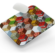 Nzm Store Kutular - Dikdörtgen Mouse Pad, 17,5 cm x 19,50 cm