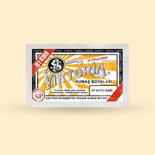 Nzm Store Viktoria Kumaş Boyasi 57 K. Sarı - (3 Paket Boya + 2 Paket Fiske)