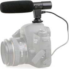Nzm Store Dslr Makine ve Video Kamera Için Stereo Mikrofon Mic-01