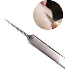 Nzm Store Paslanmaz Çelik Sivilce Akne Siyah Nokta Temizleme Cımbızı Iğne Uç