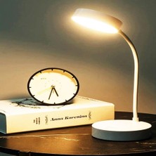 Nzm Store Şarzlı Masa Lambası Dekoratif Ledli Masa Lambası Dokunmatik Masa Lambası 3 Mod Dimmerli