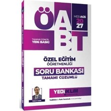 TeknoKapsül 2027 Meb Ags Öabt Özel Eğitim Öğretmenliği Tamamı Çözümlü Soru Bankası