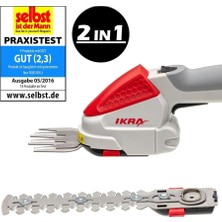 İkra Ikra 50807200 Igbs 1054 Lı 7.2V 2.5AH Akü Dahil Akülü Çit Budama Makinesi