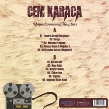 Cem Karaca - Yayınlanmamış Kayıtlar(Ati) / Lp