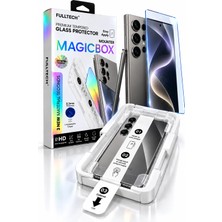 Fulltech Magicbox Samsung S26 Uyumlu Premium Kırılmaz Cam Ekran Koruyucu – Kolay Uygulama Aparatlı, 0.3 Mm, Hd Şeffaf
