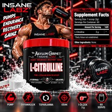 Insane Labz L-Citrulline Pump & Recovery 60 Servings