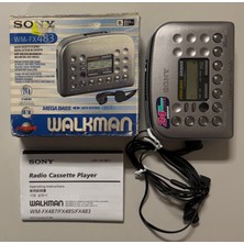 Sony WM-FX483 Radyolu Walkman (Dönem Ürünü Çok Temizdir, Lastik Değişimi Yapıldı, Radyo ve Kasetçalar Aktiftir)