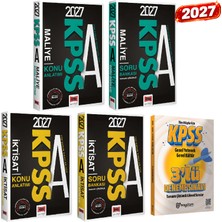 Yargı Yayınevi 2027 Kpss A Grubu Tüm Kurum Sınavları Için Iktisat ve Maliye Konu Anlatımı-Çözümlü Soru Bankası Seti