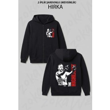 Zoka Wear Finger Ufc Mma Justin Gaethje Baskılı Fermuarlı Kapşonlu Hırka