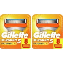 Gillette Fusion5 Power Yedek Tıraş Bıçağı 2 x 8 Adet