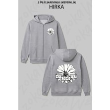Zoka Wear Get Better Frank Turner Not Dead Yet Baskılı Fermuarlı Kapşonlu Hırka