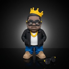 Demirhan3D 🎤 Notorious B.ı.g. Figürü 20 cm 🔥 | Biggie Smalls Rapçi Figürü, Hip Hop Dekoratif Biblo