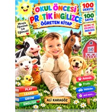 Enine Boyuna Eğitim Okul Öncesi Pratik Ingilizce Öğreten Kitap