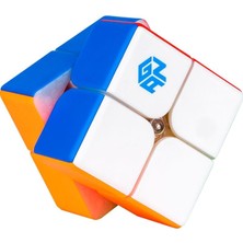 Nacario Coverzone Gan 249 V2 2x2 Hızlı Rubik Küp Zeka Küpü (Etiketsiz) Türkiye Resmi Satıcısı