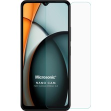 Nzm Store Xiaomi Redmi A3 Nano Glass Cam Ekran Koruyucu [redmi A3 ile Uyumlu Ekran Koruyucu - Şeffaf]