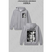 Zoka Wear Stray Kids Skzoo V2 Baskılı Fermuarlı Kapşonlu Hırka