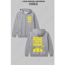 Zoka Wear Kimi Raikkonen Efsanesi Baskılı Fermuarlı Kapşonlu Hırka