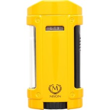 Nacario Myon Racing 4 Pürmüz Alev Sehpalı Puro Çakmağı Sarı