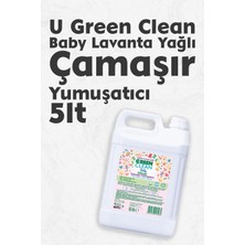 TeknoKapsül Green Clean Baby Bitkisel Çamaşır Yumuşatıcı Lavanta Yağlı 5 Lt