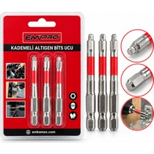 HemenGo 3pcs Kademeli Alyan Bits Ucu - Çok Fonsiyonlu 65MM/2.56 Oın (4887) Goıtlthmngoxx