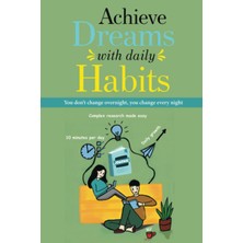 Nacario Achieve Dreams With Daily Habits – A Three-Month Science Based Habit Journal To Develop Winning Habits, Accomplish Goals, Increase Happiness Quotient, Practice Gratitude, Plan Daily, Weekly To-Do's