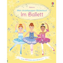 Nacario Mein Anziehpuppen-Stickerbuch: Im Ballett: Mit Über 400 Stickern, Davon Viele Mit Glitzer