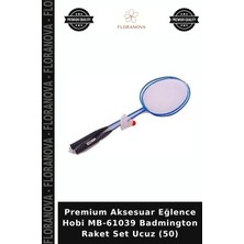 Floranova Premium Aksesuar Eğlence Hobi MB-61039 Badmington Raket Set Ucuz (50)