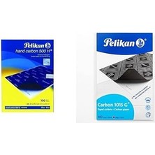 Nacario Pelikan Mavi (100LÜ) + Siyah (100LÜ) Karbon Kağıdı