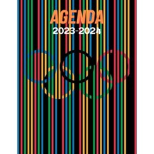 Nacario Agenda 2023-2024: Organiseur Scolaire,une Semaine Par 2 Pages,grand Format A4