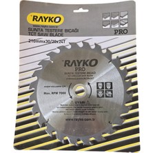 Rayko 210X30X20 24 Diş Ahşap Sunta Testeresi