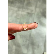 Defne Silver Premium Titanyum Halka Piercing