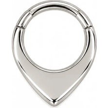 Defne Silver Premium Cerrahi Çelik Halka Piercing