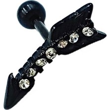 Defne Silver Çelik Piercing