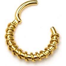 Defne Silver Premium Cerrahi Çelik Halka Piercing