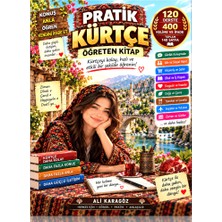 Enine Boyuna Eğitim Pratik Kürtçe Öğreten Kitap